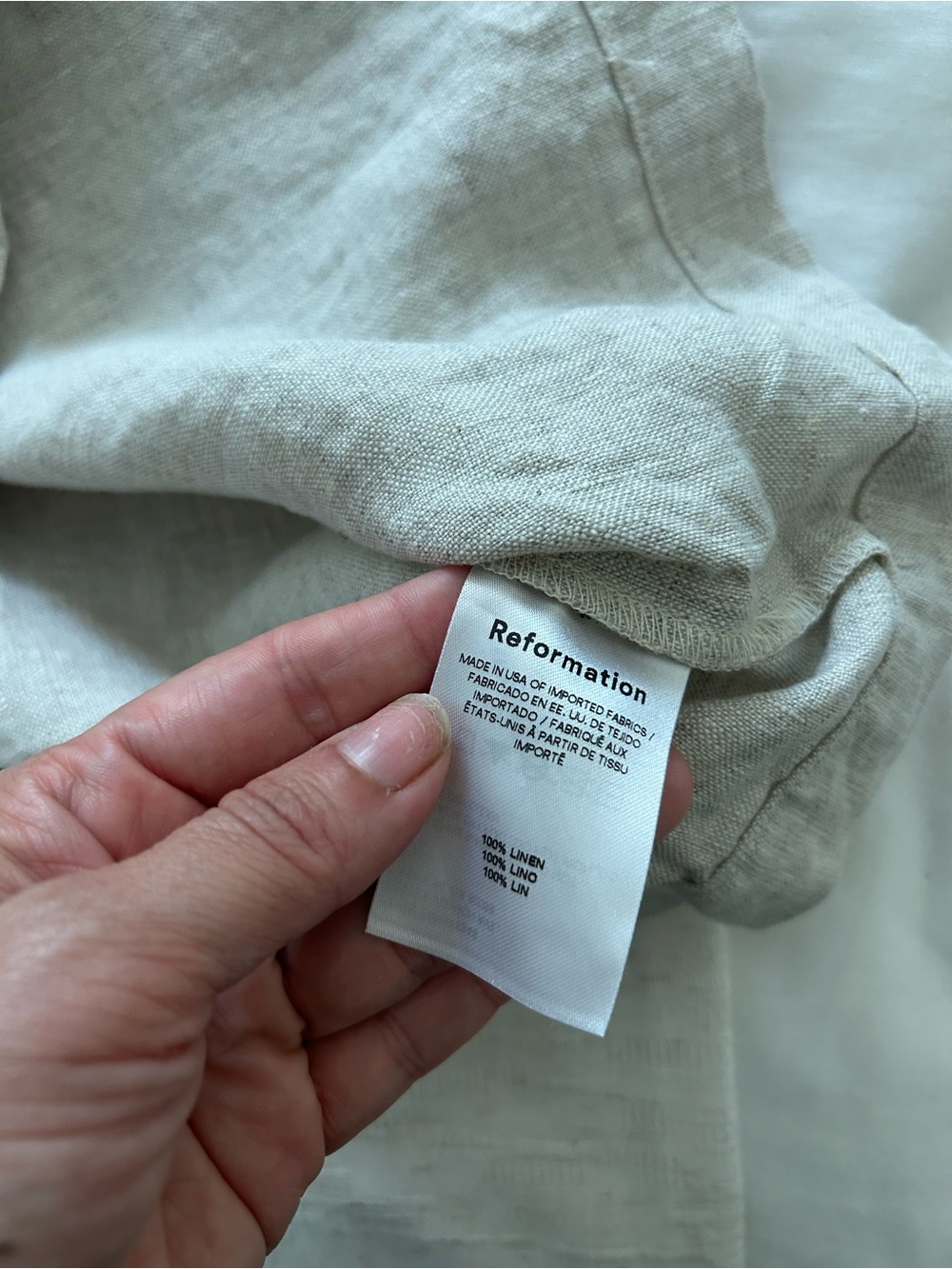 Reformation Gia Linen Skirt - Picture 6 of 17